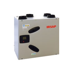 Immagine di Irsap IRSAIR V 430 S unità di ventilazione a doppio flusso con recupero di calore con controllo remoto, posizionamento verticale URED043VRS000