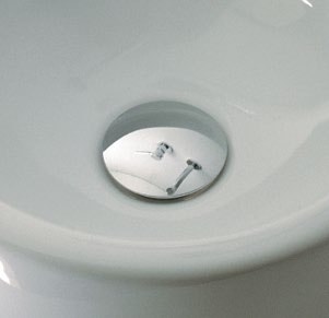 Immagine di Flaminia piletta Stop & Go per lavabi e bidet, finitura cromo PLSG