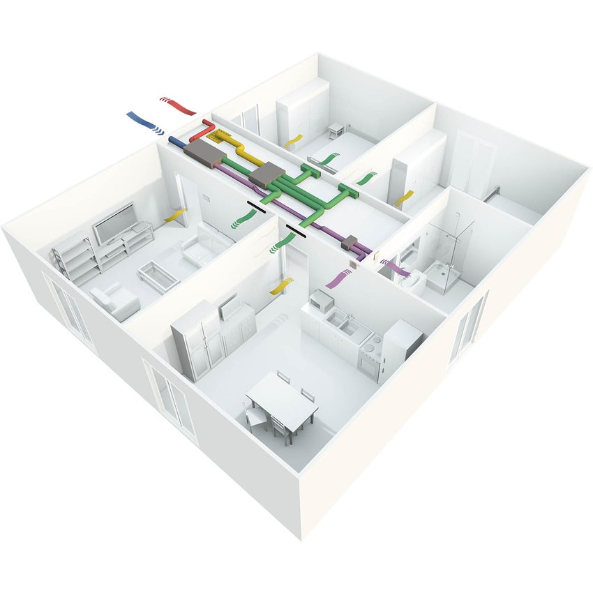 Immagine di Irsap DEUS X 30 Unità satellite di deumidificazione isotermica UDES030HXS000