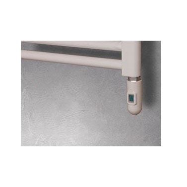 Immagine di Irsap resistenza elettrica con interruttore ON/OFF bianco, 1000 W (L 70cm) con 2 raccordi T 1/2" + tappo 1/2" ANRES1000WDI