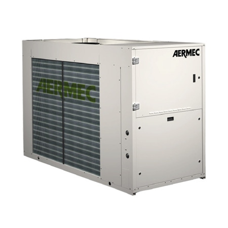Immagine di Aermec ANL Pompa di calore reversibile condensata ad aria con accumulo e n°1 pompa bassa prevalenza, versione silenziata trifase ANL292°H°L°°°°01