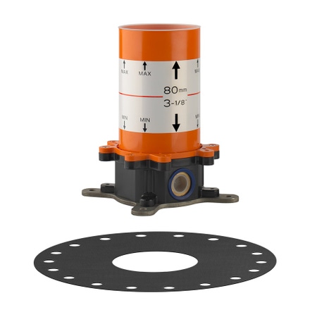 Immagine di Gessi Parte incasso per piantana vasca  46189#031