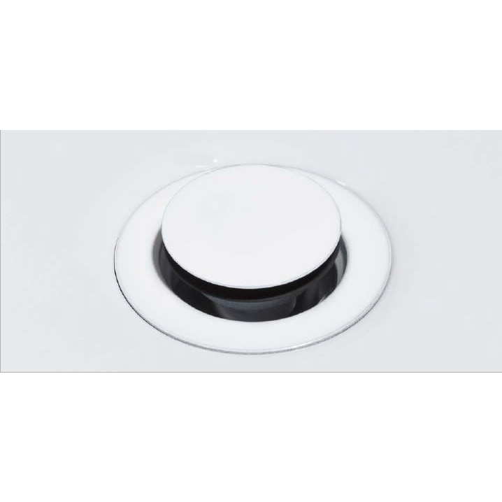 Immagine di Kaldewei Bocca di erogazione, con troppopieno integrato e scarico con sistema click-clack, colore bianco 587570920001