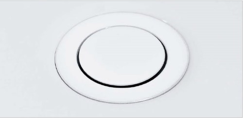 Immagine di Kaldewei Bocca di erogazione, con troppopieno integrato e scarico con sistema click-clack, colore bianco 587570920001