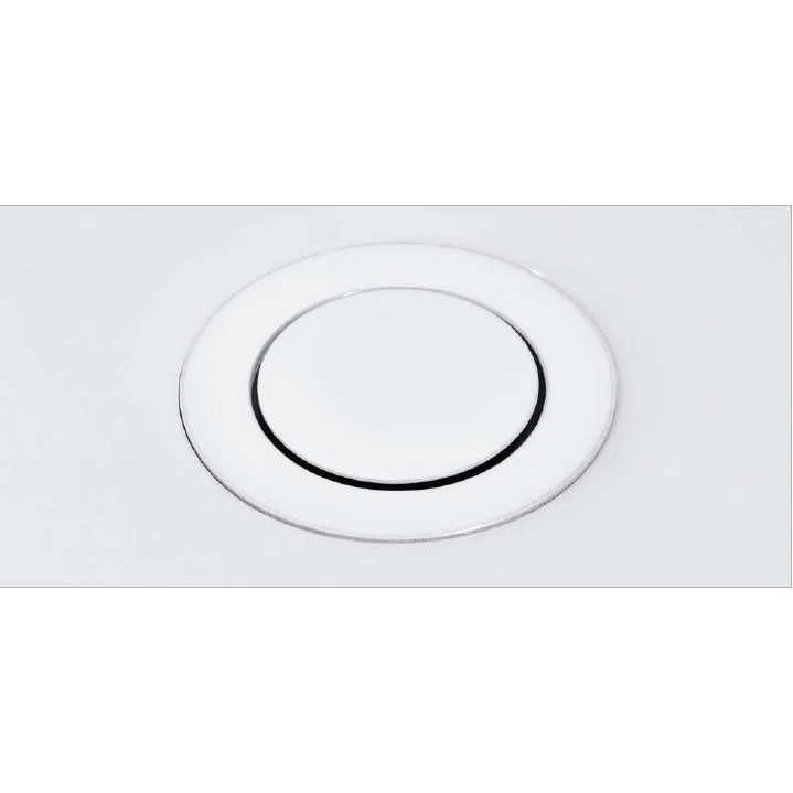 Immagine di Kaldewei Bocca di erogazione, con troppopieno integrato e scarico con sistema click-clack, colore bianco 587570920001