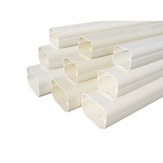 Immagine di Tecnosystemi canalina diritta senza bolla L.7.2 H.6.4 P.200 cm N11120072