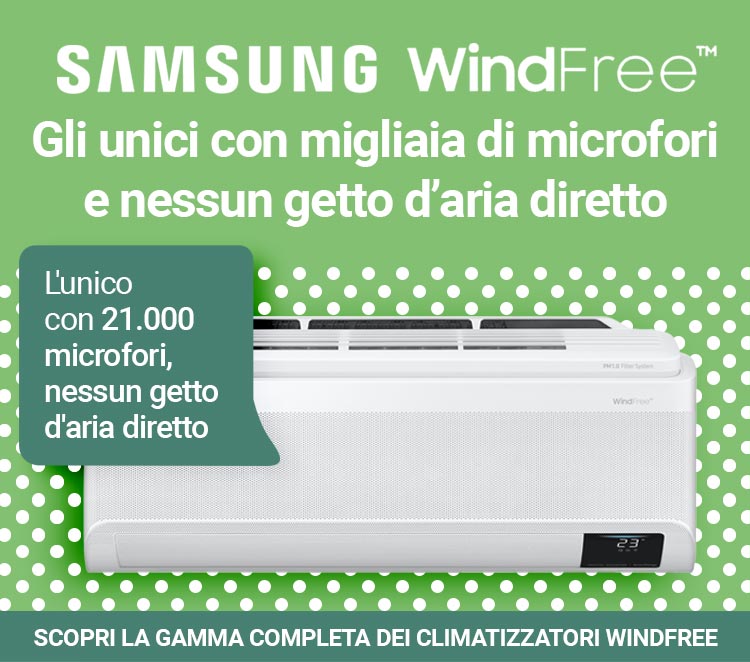 Samsung WindFree promozione 2022