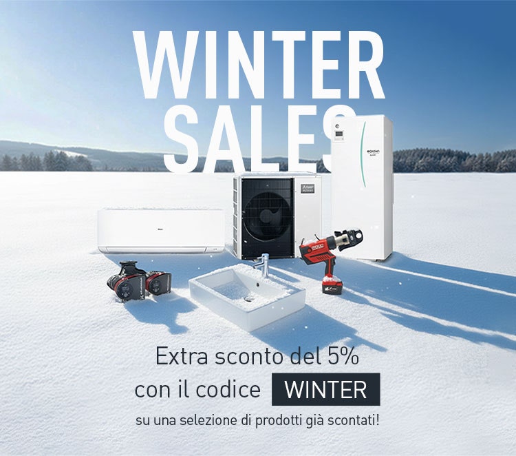 Promo Winter Sales - 5% di sconto su prodotti selezionati