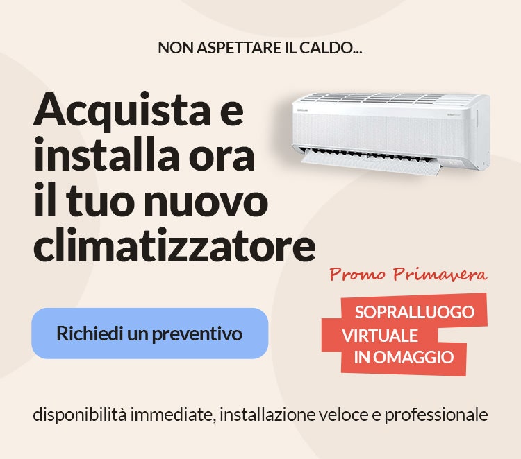 Promo Primavera - Servizio di Installazione con Sopralluogo Omaggio