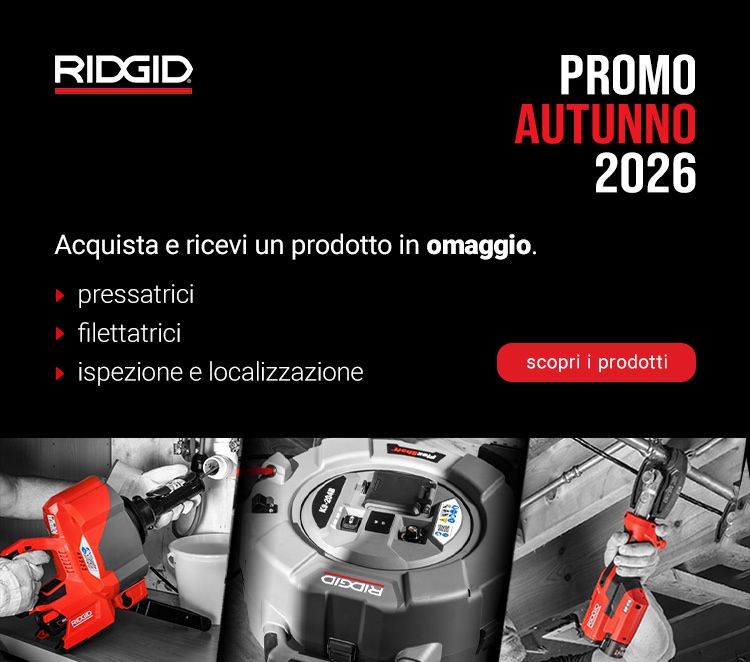 Ridgid Promozione Autunno 2026