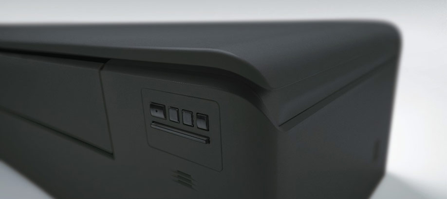 Particolare condizionatore Daikin STYLISH nero