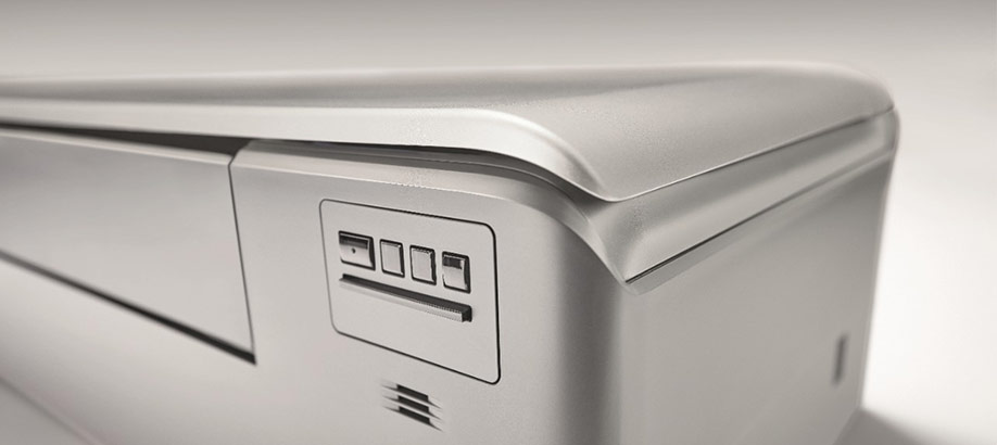 Dettaglio condizionatore Daikin STYLISH argento 