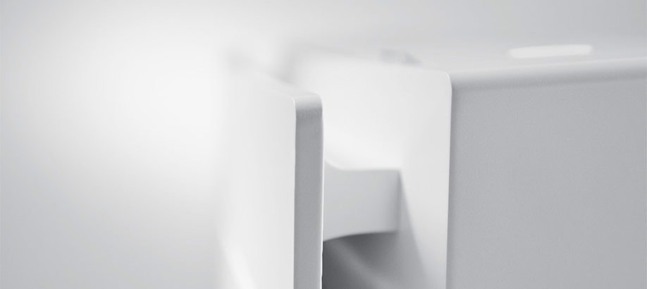 Particolare condizionatore Daikin PERFERA a pavimento