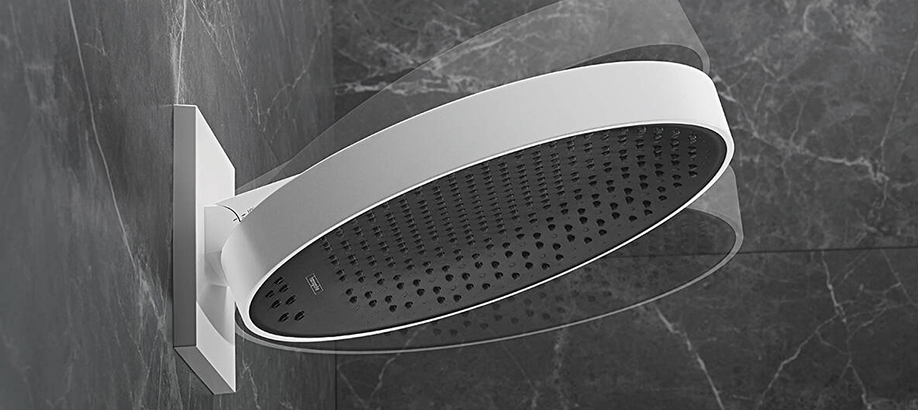 Soffione doccia Hansgrohe Rainfinity dettaglio