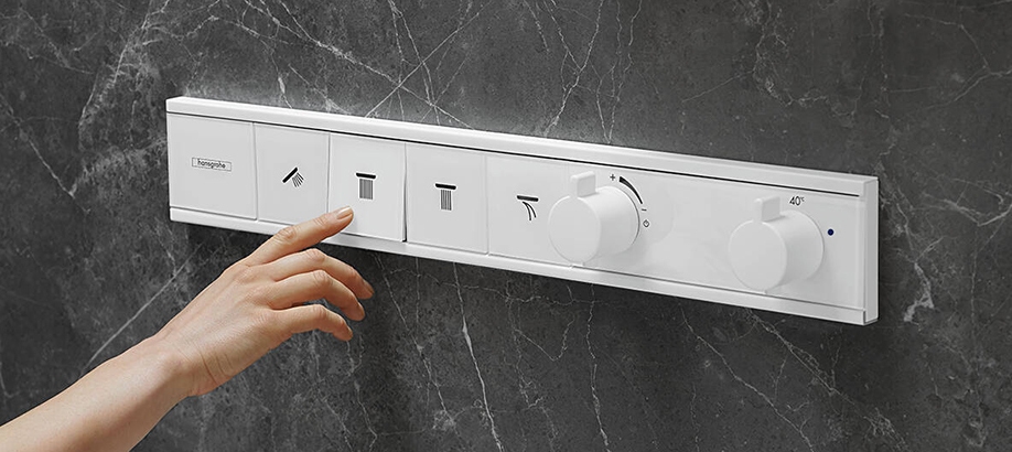 Comandi soffione doccia Hansgrohe Rainfinity 