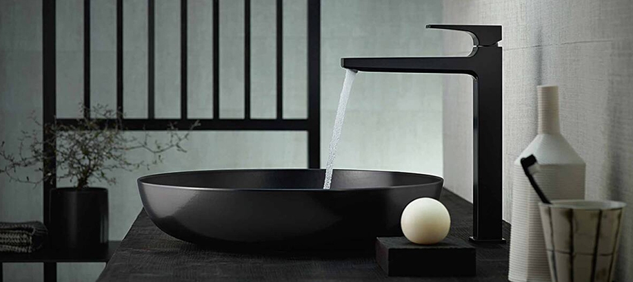 Rubinetto lavabo nero Hansgrohe Metropol