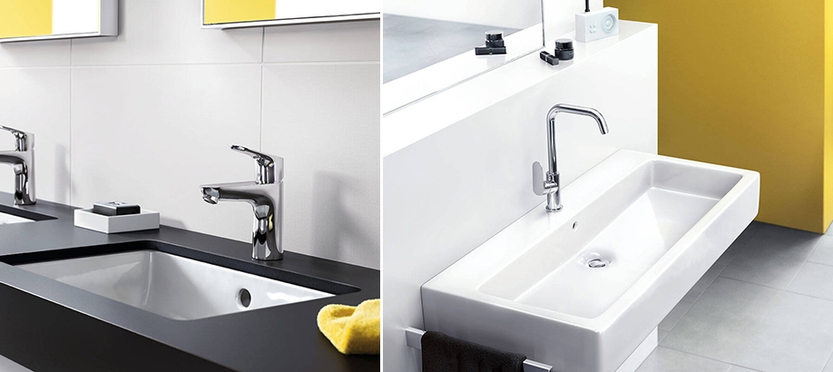 Diversi modelli di rubinetti lavabo bagno Hansgrohe Focus