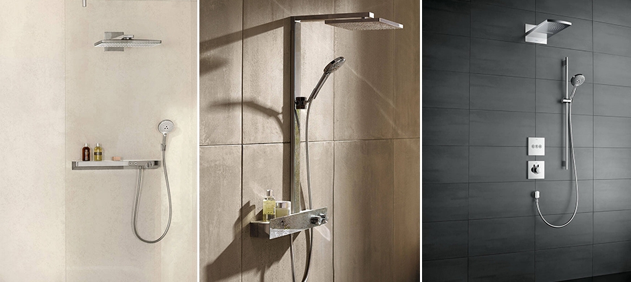 Soffioni doccia a doccette Hansgrohe Raindance 