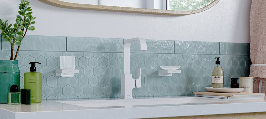 Accessori bagno per lavabo Hansgrohe AddStoris