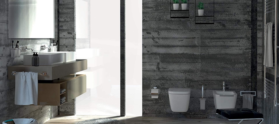 Accessori bagno Forever Colombo Design in un bagno moderno