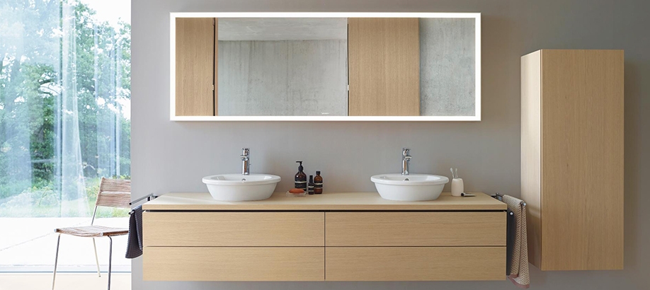 Arredo bagno moderno serie bagno Duravit Darling New