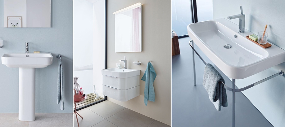 Modelli di lavabi Duravit Happy D.2