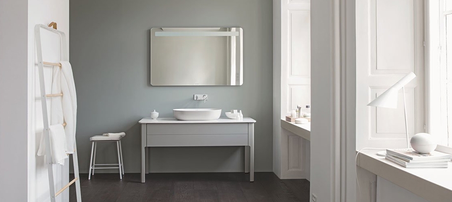 Mobili e lavabo arredo bagno Duravi serie Luv