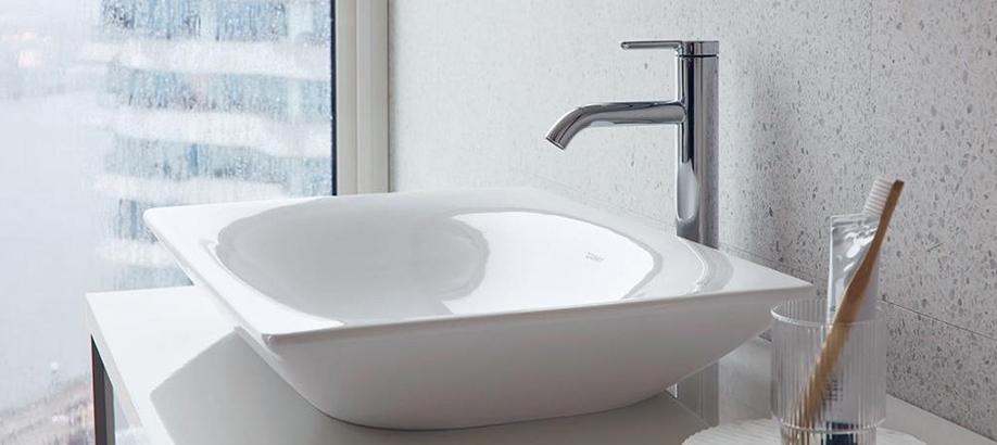 Lavabo bagno serie Viu di Duravit
