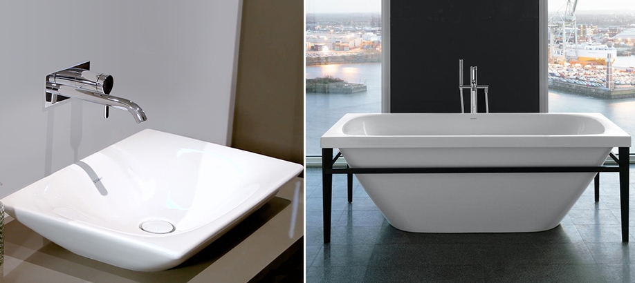 Modelli lavabi bagno serie Viu Duravit