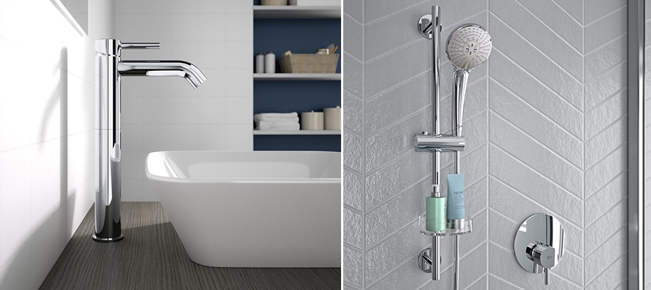 Rubinetterie bagno lavabo e doccia Ideal Standard Ceraline