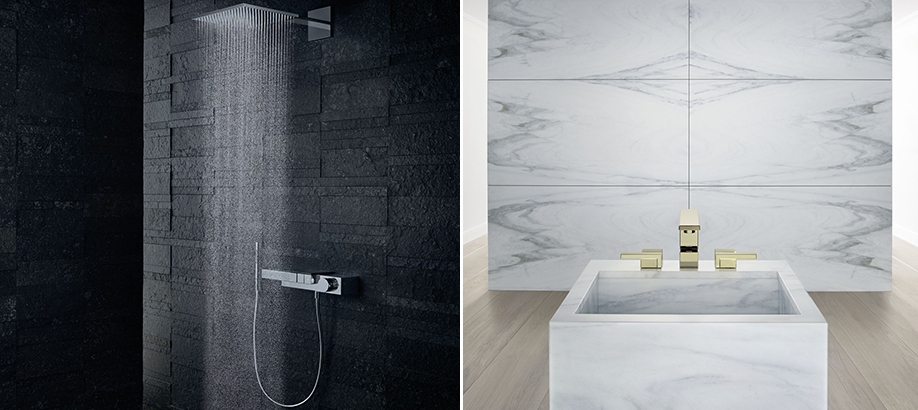 Rubinetti bagno lavabo e doccia Axor Edge