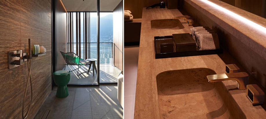 Rubinetterie lavabo e doccia Axor Urquiola per il bagno moderno