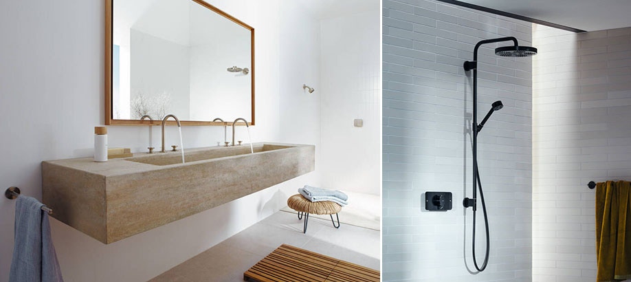 Rubinetti lavabo bagno e soffioni doccia Axor One