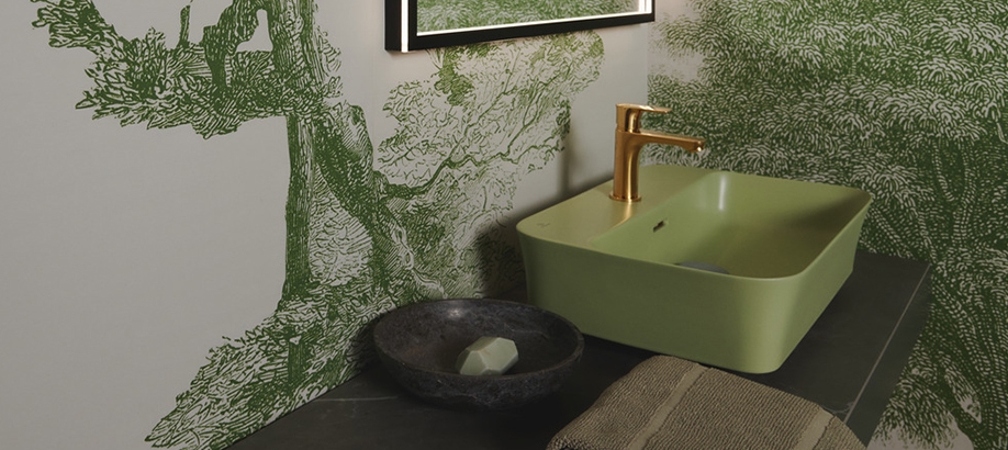 Lavabo da appoggio Ipalyss Ideal Standard rosa