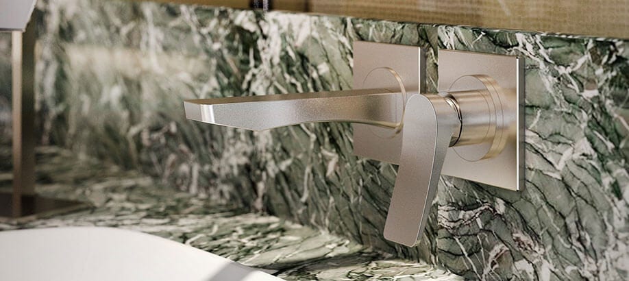 Miscelatore a parete Gessi Rilievo