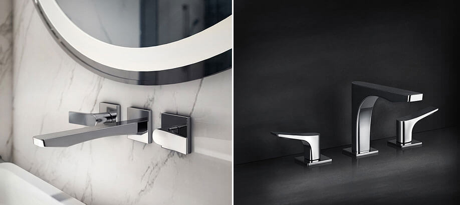 Rubinetti lavabi Gessi Rilievo