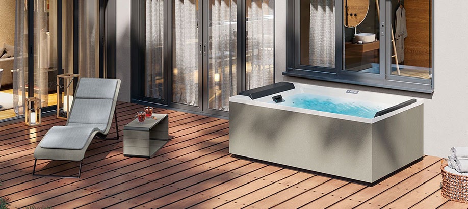 Mini piscina per outdoor Novellini Divina