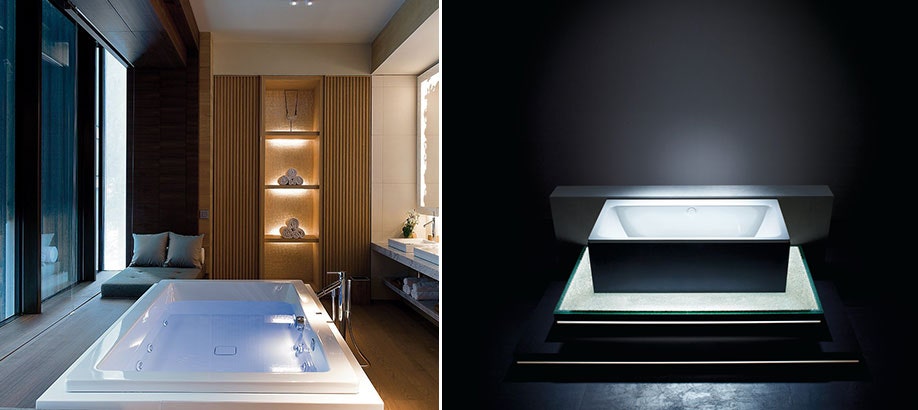 Eleganti vasche da bagno Kaldewei Asymmetric Duo 