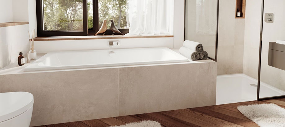 Vasca da bagno Cayono Duo Kaldewei rettangolare