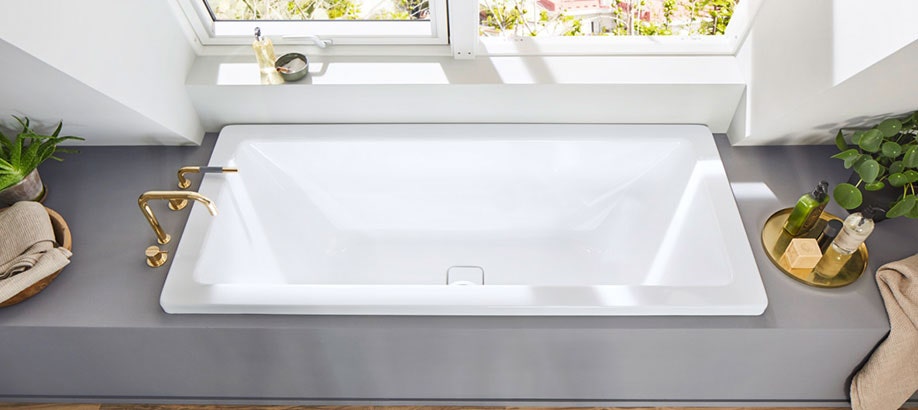 Vasca da bagno Kaldewei Conoduo a incasso vista dall'alto