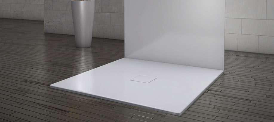 Piatto doccia Kaldewei Conoflat filo pavimento quadrato bianco