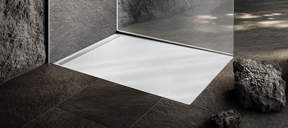 Piatto doccia Nexsys di Kaldewei rettangolare filo pavimento