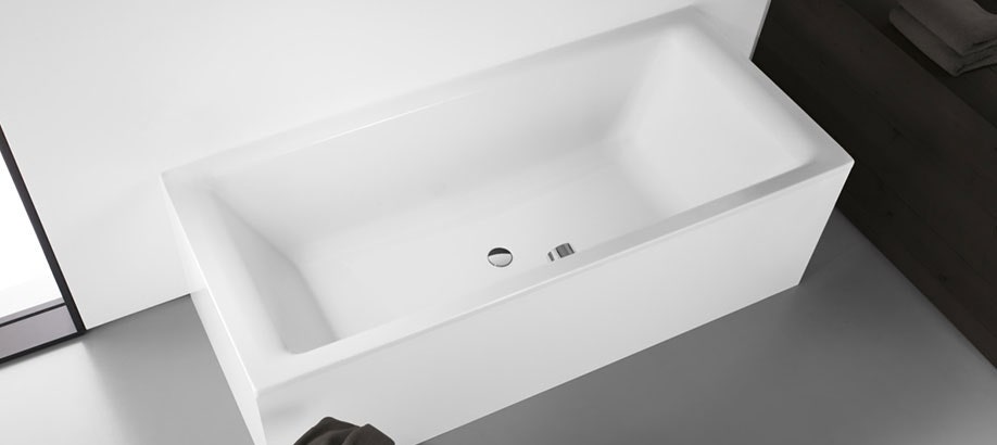 Vasca da bagno Kaldewei Puro Duo rettangolare in acciaio smaltato