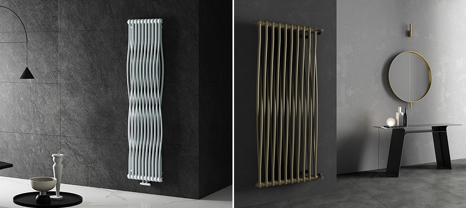 Modelli di radiatori di design Irsap verticali per la casa moderna