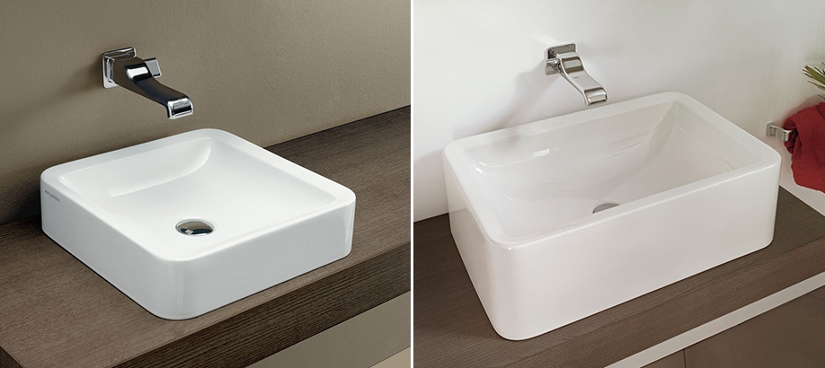 Lavabi da appoggio bianchi Flaminia Nile