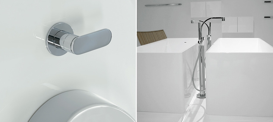 Rubinetti bagno vasca e doccia Flaminia One