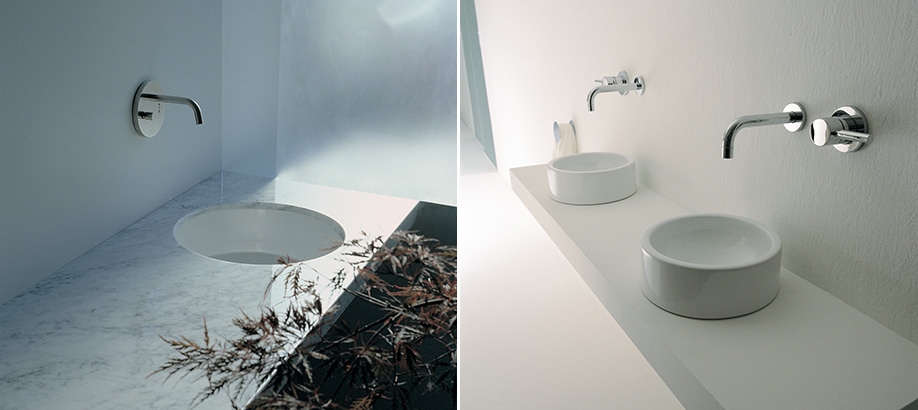 Lavabi bagno Flaminia Twin bianchi