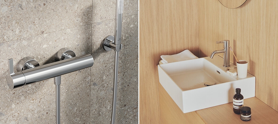 Rubinetterie doccia e lavabo bagno Ideal Standard Joy