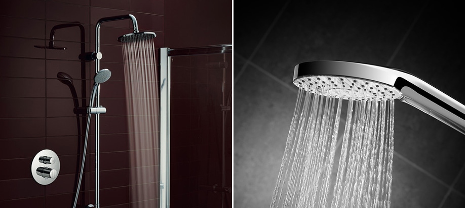 Soffioni doccia cascata Ideal Standard Idealrain