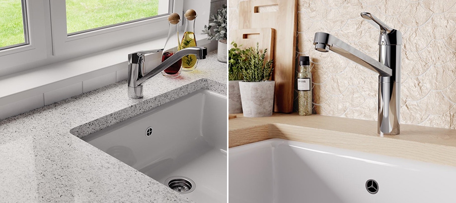 Rubinetterie lavello cucina Ideal Standard Ceraflex